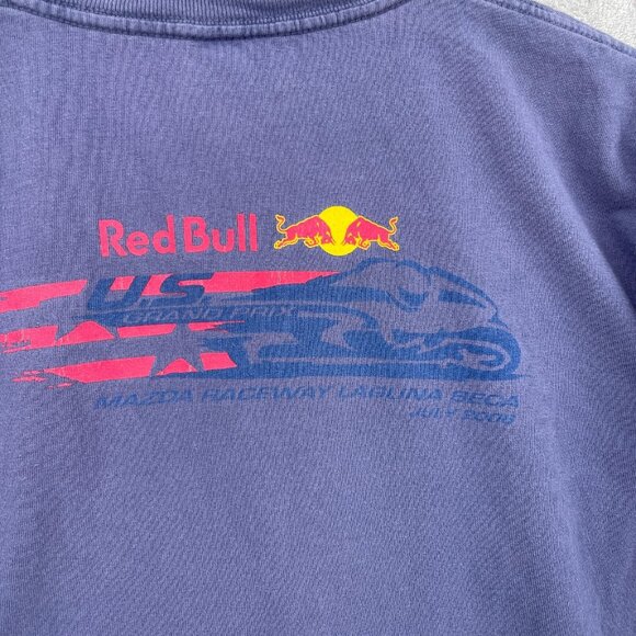 Red Bull  2006 US Grand Prix Laguna Seca F1 Long Sleeve Tee Double Sided - Picture 9 of 11